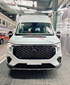 Xe Ford Transit Trend 2024 Trắng, Nội Thất Kem