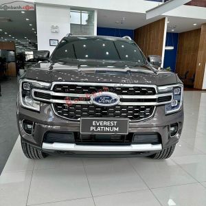 Xe Ford Everest Platinum 2.0L 4x4 AT 2024 Nâu, Nội Thất Đen