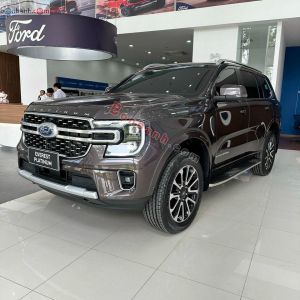 Xe Ford Everest Platinum 2.0L 4x4 AT 2024 Nâu, Nội Thất Đen