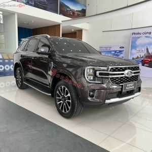 Xe Ford Everest Platinum 2.0L 4x4 AT 2024 Nâu, Nội Thất Đen