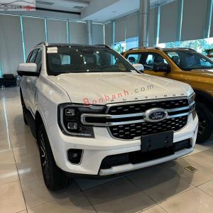 Xe Ford Everest Platinum 2.0L 4x4 AT 2024 Trắng, Nội Thất Đen